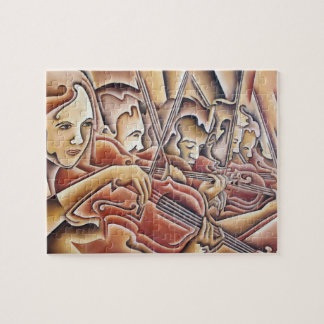 Puzzle de 5 violons