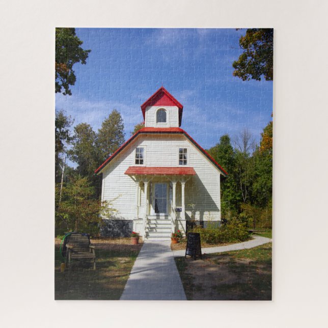 Puzzle de Baileys Harbor Rear Range Light (Vertical)