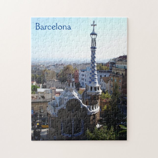 Puzzle de Barcelone (Vertical)