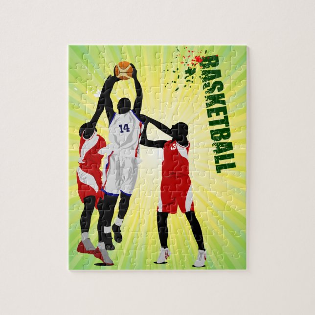 Puzzle de basket-ball (Vertical)