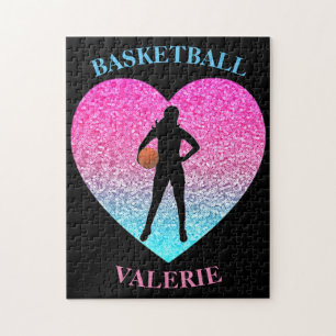Puzzle de basket-ball pour filles