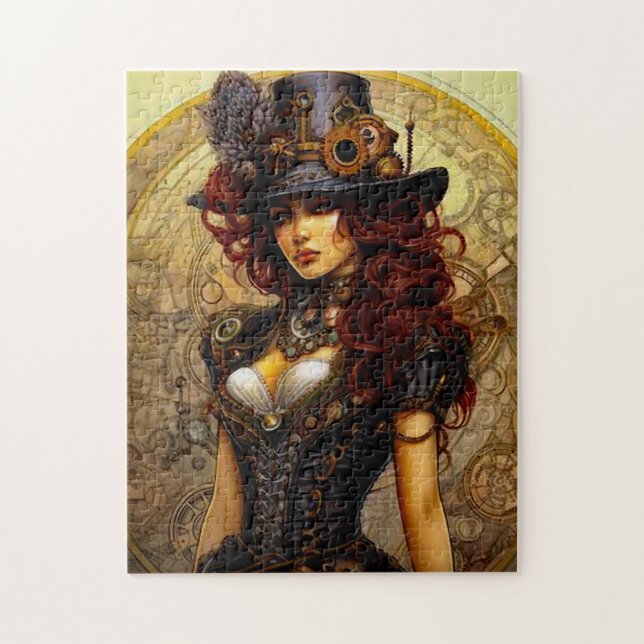 puzzle de beauté steampunk (Vertical)