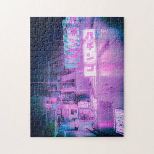 Puzzle De Belles Panneaux De Nons Colorés À Tokyo, Japon