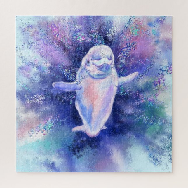 Puzzle de béluga baleines (Vertical)