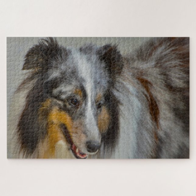 Puzzle de Berger des Shetland. (Horizontal)