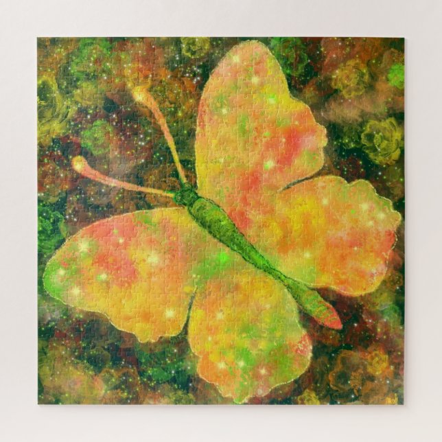 Puzzle de beurre d'aquarelle (Vertical)