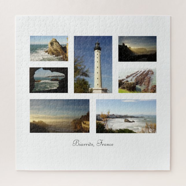 Puzzle de Biarritz France (Vertical)