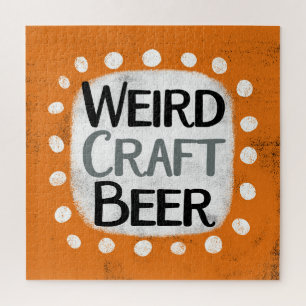 Puzzle de bière d'artisanat étrange