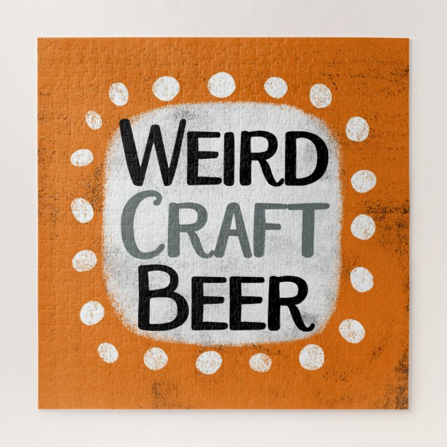 Puzzle de bière d'artisanat étrange (Vertical)