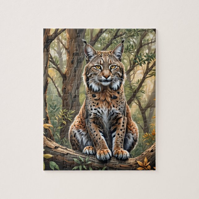 Puzzle de Bobcat Realism (Vertical)