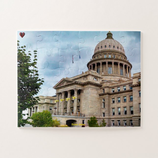 Puzzle de Boise Idaho (Horizontal)
