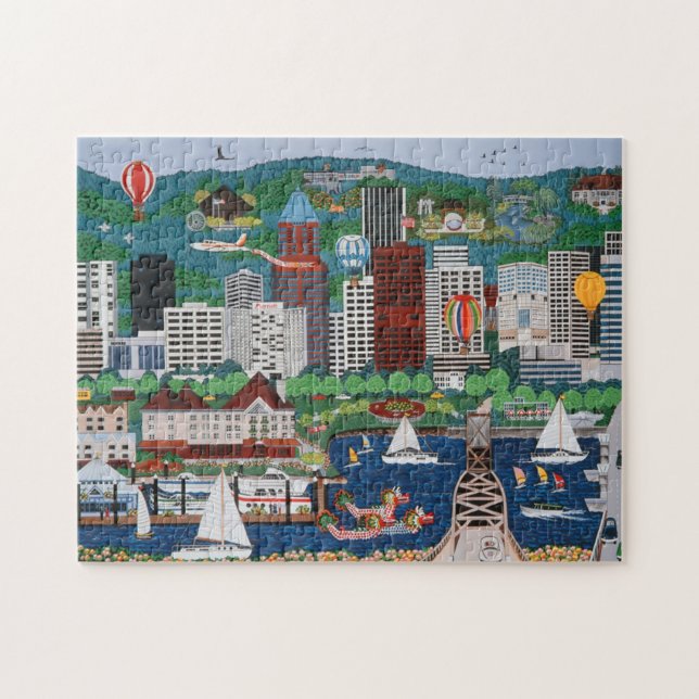 Puzzle de bord de mer de Portland (Horizontal)