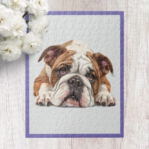 Puzzle de Bouledogue Anglais