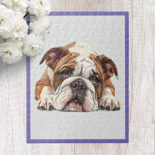 Puzzle de Bouledogue Anglais (Créateur téléchargé)