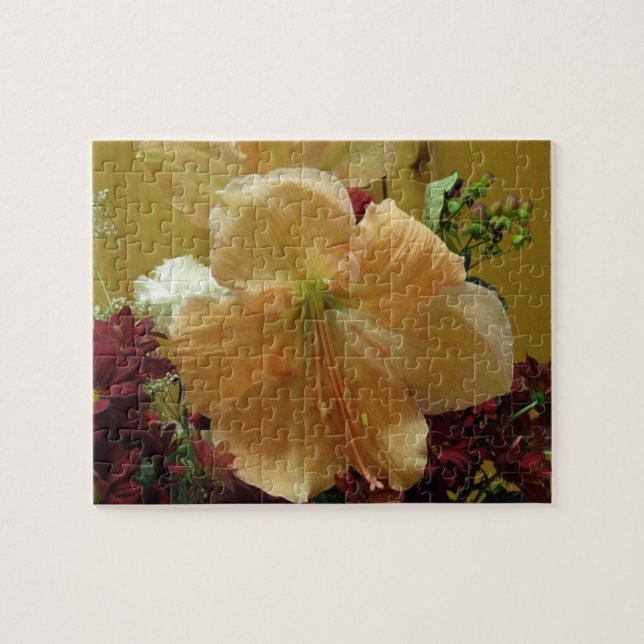 Puzzle de bouquet rose Lily (Horizontal)