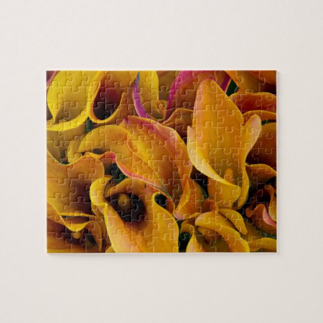 Puzzle De brillantes callas colorés au (Horizontal)
