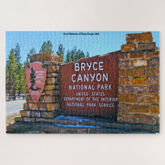 Puzzle de Bryce Canyon Utah (Horizontal)