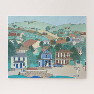 Puzzle de Bucks County PA de style primitif