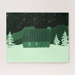 Puzzle de cabane de montagne