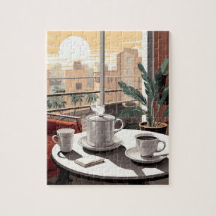 Puzzle de café du matin