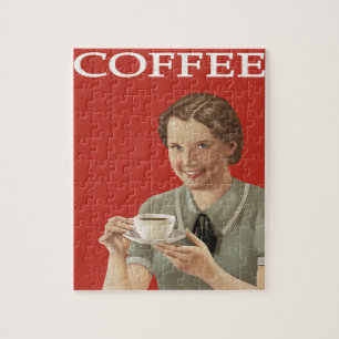 Puzzle de café vintage Puzzle