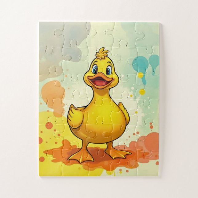 Puzzle de canard heureux (Vertical)
