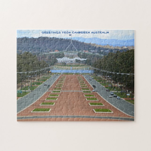 Puzzle de Canberra Australie (Horizontal)