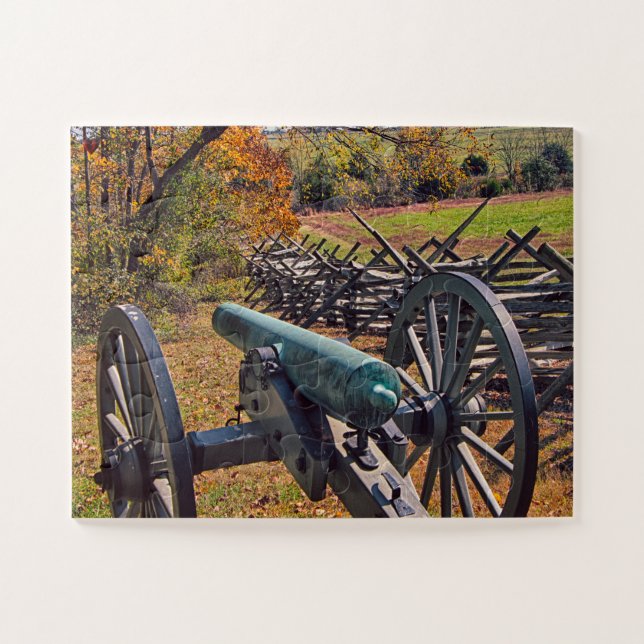 Puzzle de canon de la guerre civile (Horizontal)