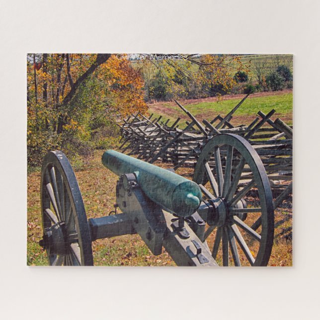 Puzzle de canon de la guerre civile (Horizontal)