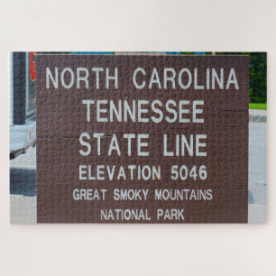 Puzzle de Caroline du Nord Tennessee