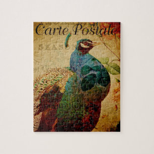 Puzzle de Carte Postale Française
