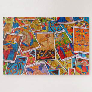 puzzle de cartes de tarot