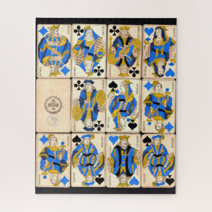Puzzle de cartes Vintages 16x20 pour les personnes