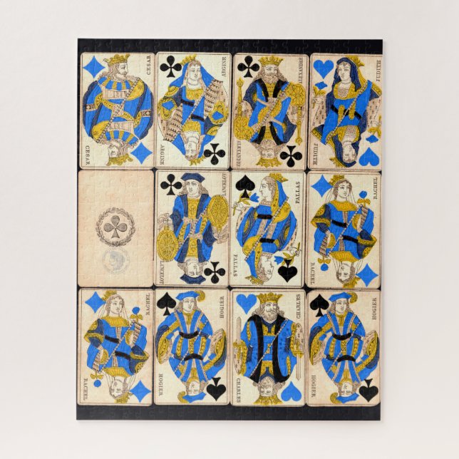 Puzzle de cartes Vintages 16x20 pour les personnes (Vertical)