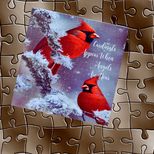 Puzzle de casse-tête Les cardinaux apparaissent qu