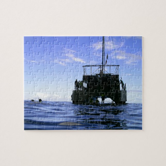 Puzzle de catamaran (Horizontal)