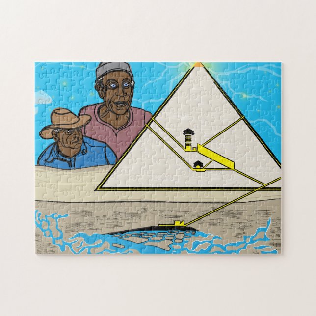 Puzzle de centrale de Gizeh (Horizontal)