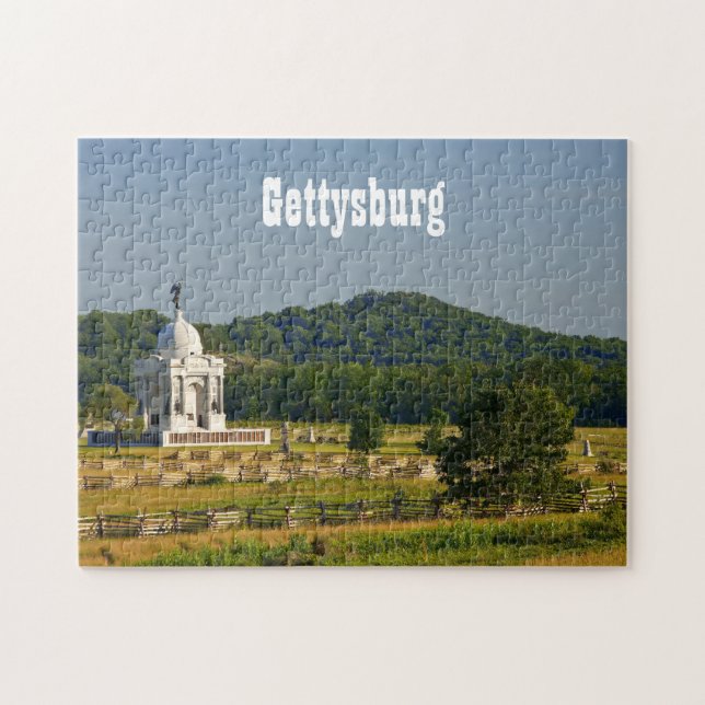 Puzzle de champ de bataille de Gettysburg (Horizontal)