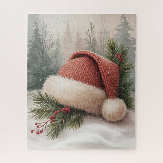 Puzzle de chapeau d'hiver (Vertical)