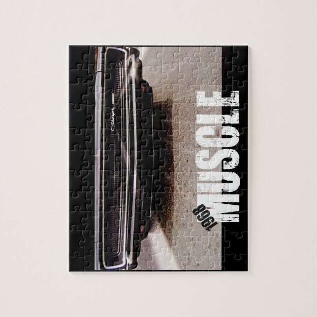 Puzzle de chargeur de 1968 Dodge (Vertical)