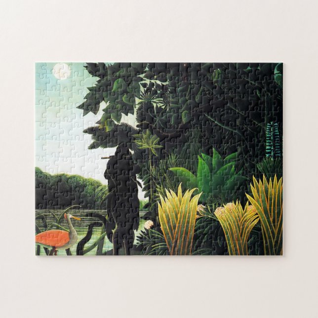 Puzzle de charmeur de serpent de Henri Rousseau (Horizontal)