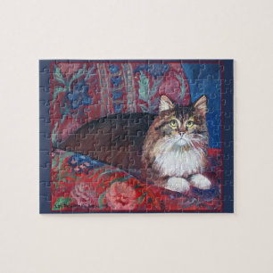 Puzzle de chat de ragondin du Maine