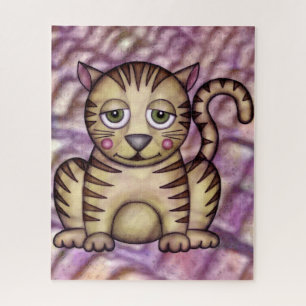 Puzzle de chat drôle