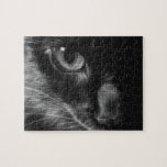 Puzzle de chat noir<br><div class="desc">Déconcertez avec mon dessin,  chat noir de beauté.  Plus d'information à : http://zindy-zone.dk 
 © Zindy S.D. Nielsen</div>