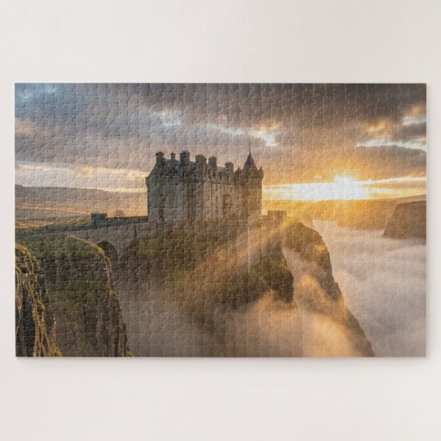 Puzzle de château écossais (Horizontal)