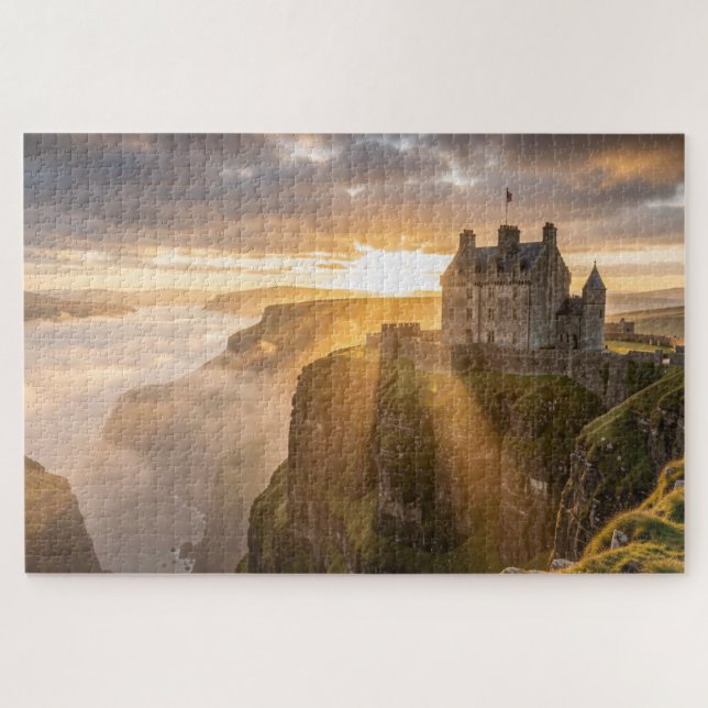 Puzzle de château écossais (Horizontal)