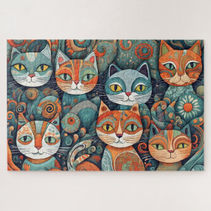 puzzle de chats apaisants