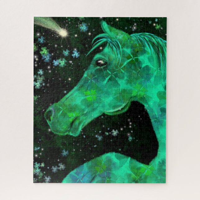 Puzzle de cheval d'art - Peinture (Vertical)