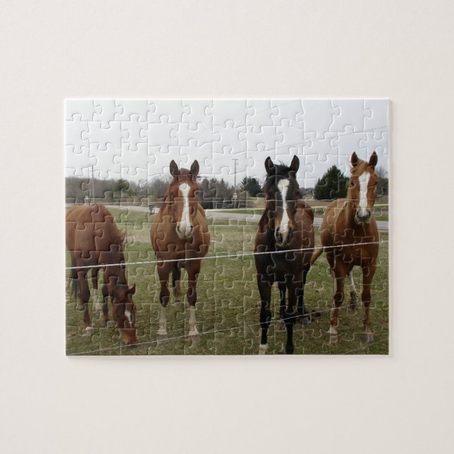 Puzzle de chevaux (Horizontal)