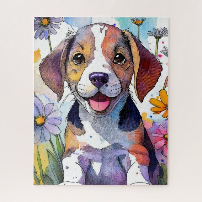Puzzle de Chien beagle (Vertical)